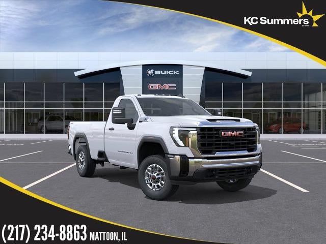 2026 GMC Sierra 2500 HD Pro in Summit White — front three-quarter view