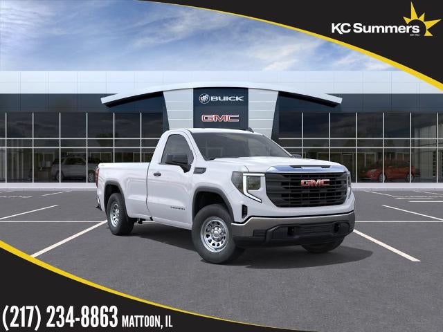 2026 GMC Sierra 1500 Pro in Summit White — front three-quarter view