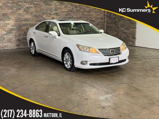 2012 Lexus ES 350 in White — front three-quarter view